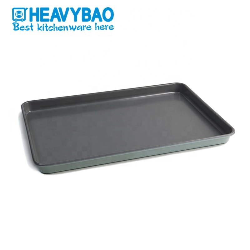 Heavybao High quality/High cost performance Commercial Aluminized Flat Cookie Bread Cake Baking Tray