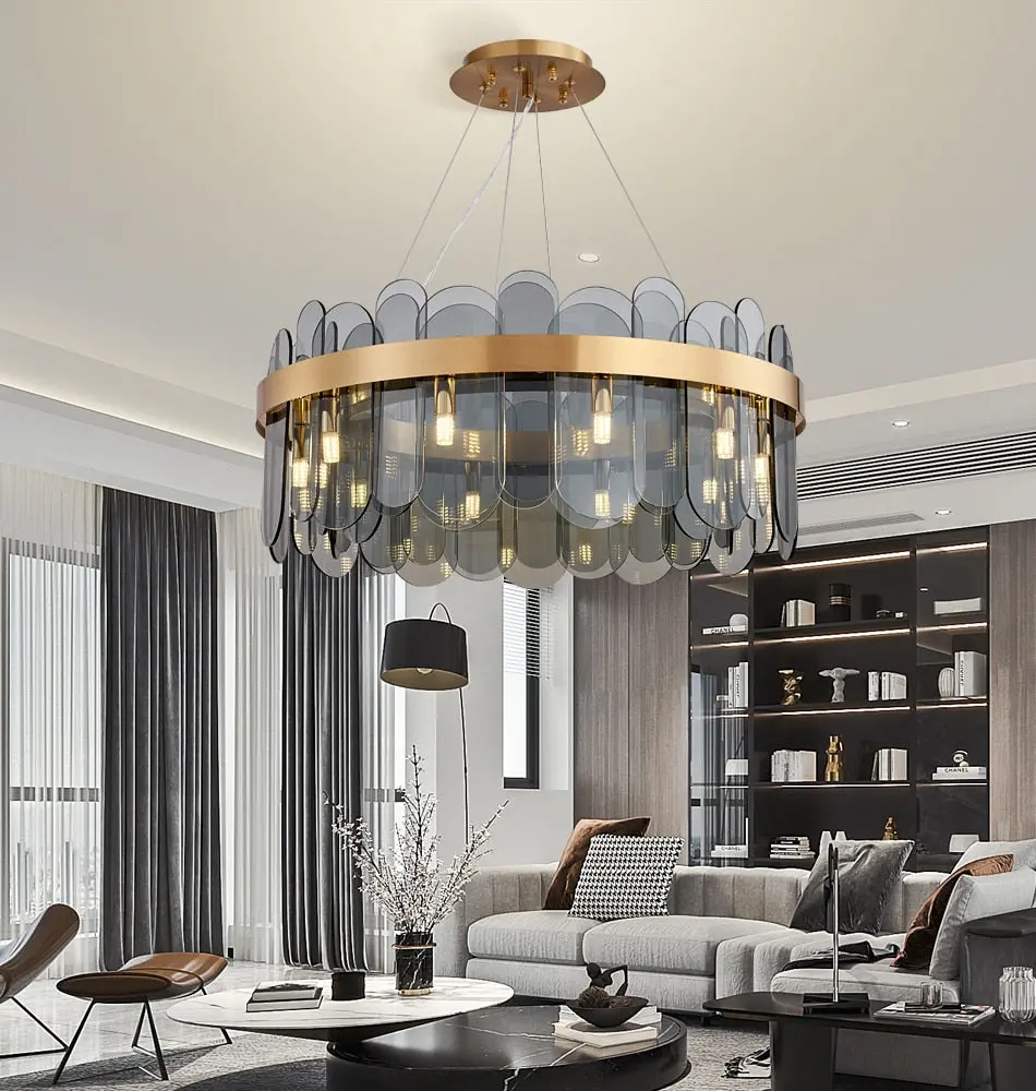 Modern Design LED Pendant Lights Living Room Dining Bedroom Crystal Pendant Lights