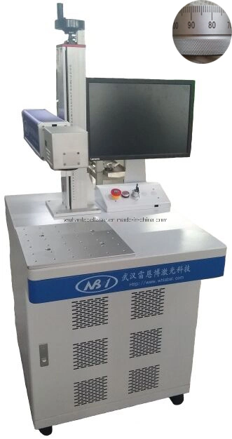 Fiber Laser Marking Machine for Nameplates/Pegion Bird Leg Ring/Gold/IC/Plastic Button/Animal Ear Tag