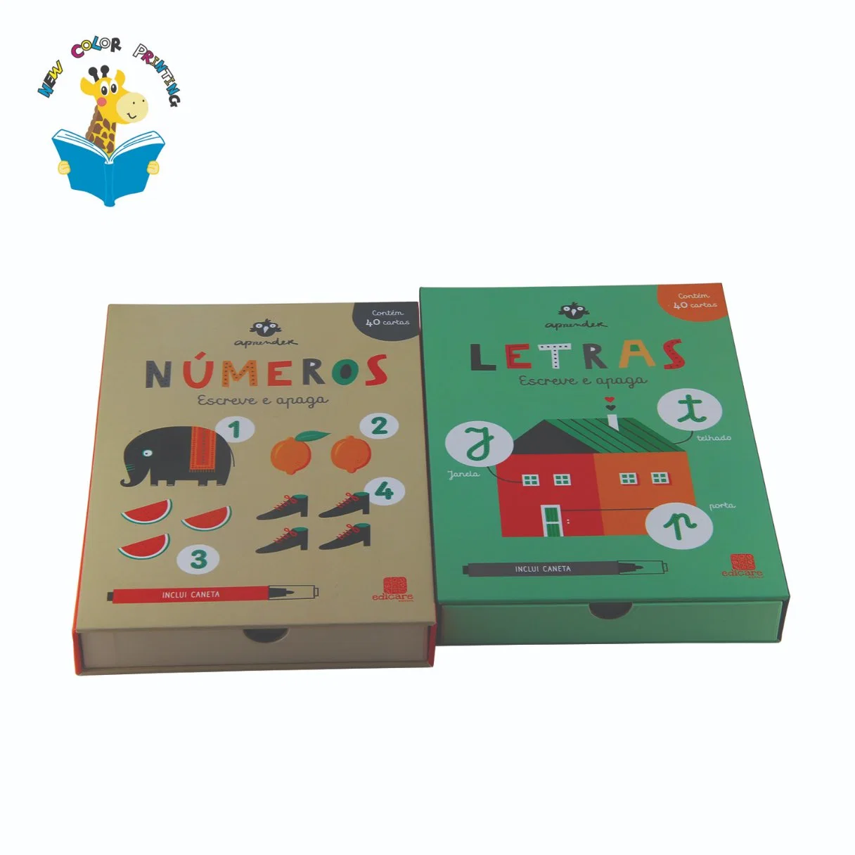 Full Colors Printed Personalized Children Playing Game Poker Cards