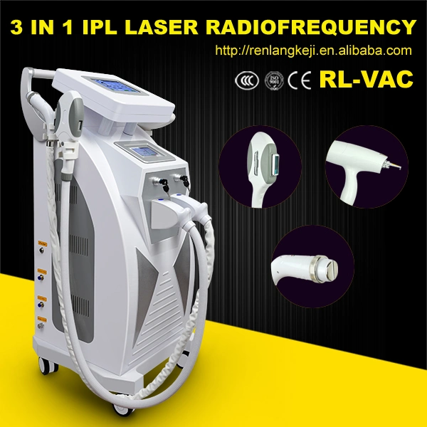 Beauty Equipment Multifunctional 3 in 1 Elight Laser IPL Hair Removal RF Machine