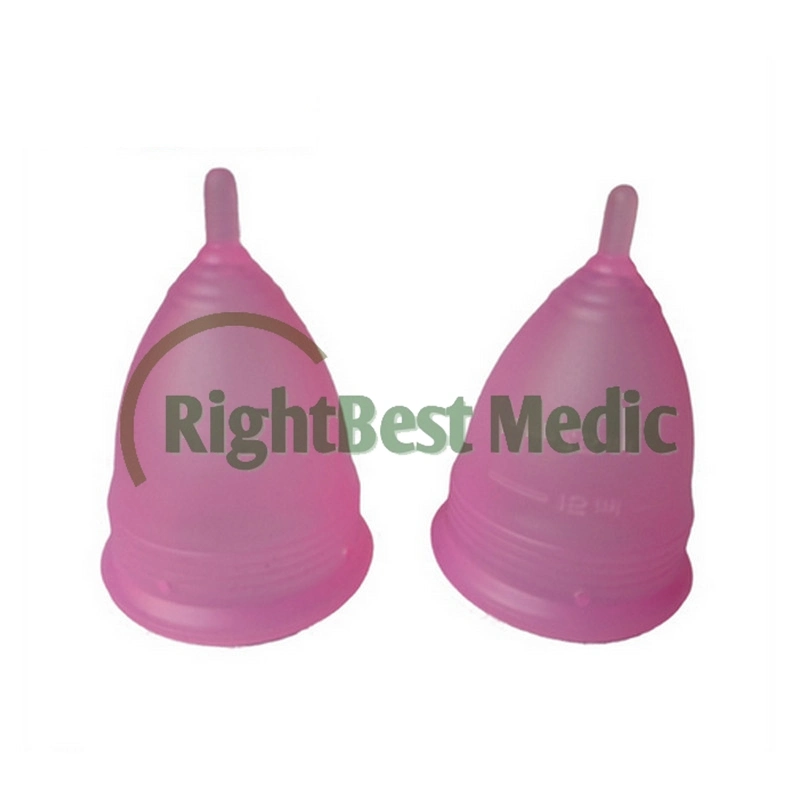 Approved Medical Grade Women Silicone Menstrual Cup Reusable Feminine Cup Lady Cup