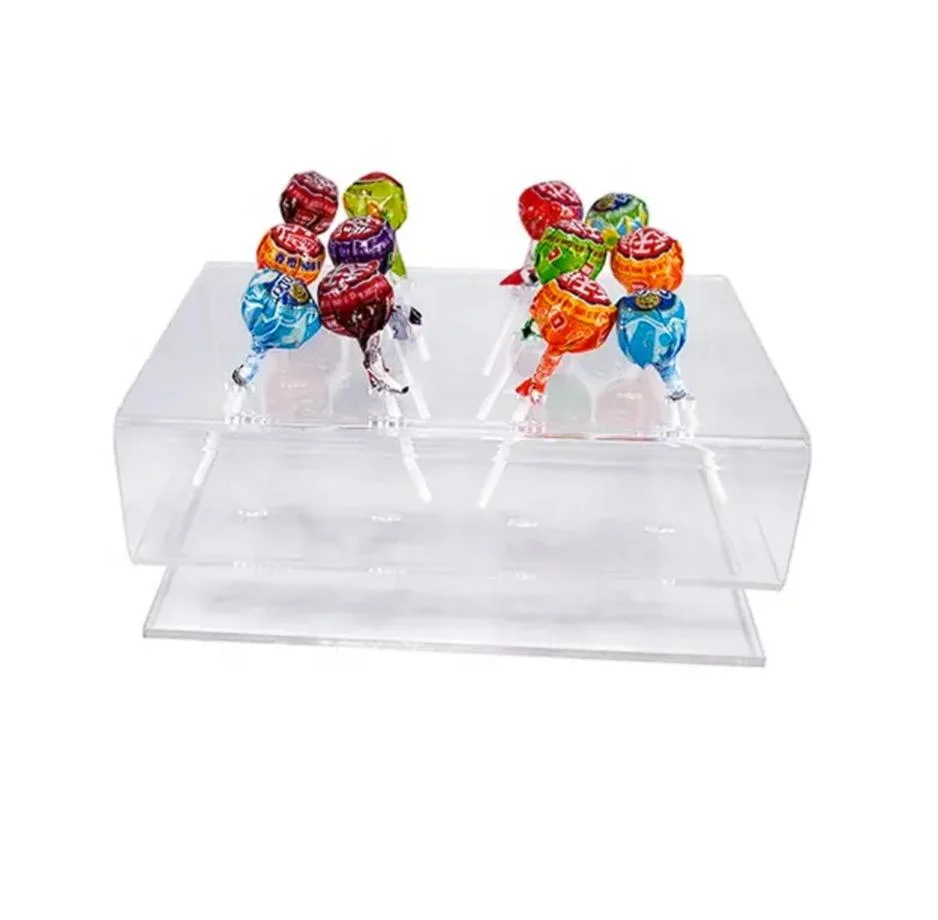 Display Clear Custom Acrylic Lollipop Holder for Retail Store