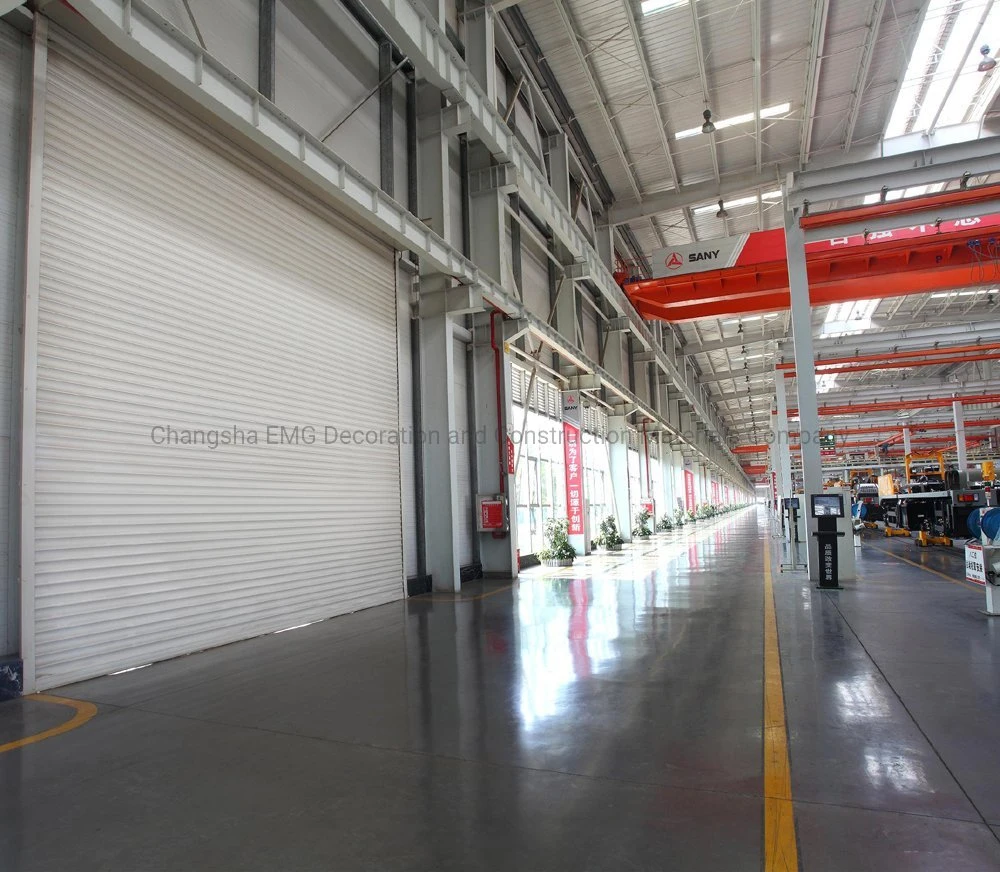 Industrial Automatic Motorized Galvanized Steel/Stainless Steel /Aluminum Alloy /Metal Fire Rated Fire Proof Roller Shutter Door