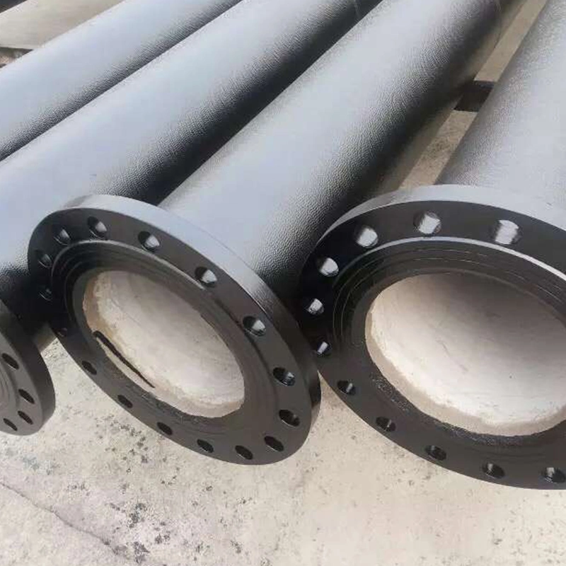 ISO2531 En545 En598 Class K8 K9 Pn10 C25 C30 C40 Sewage Water Ductile Cast Iron Fitting Pipe