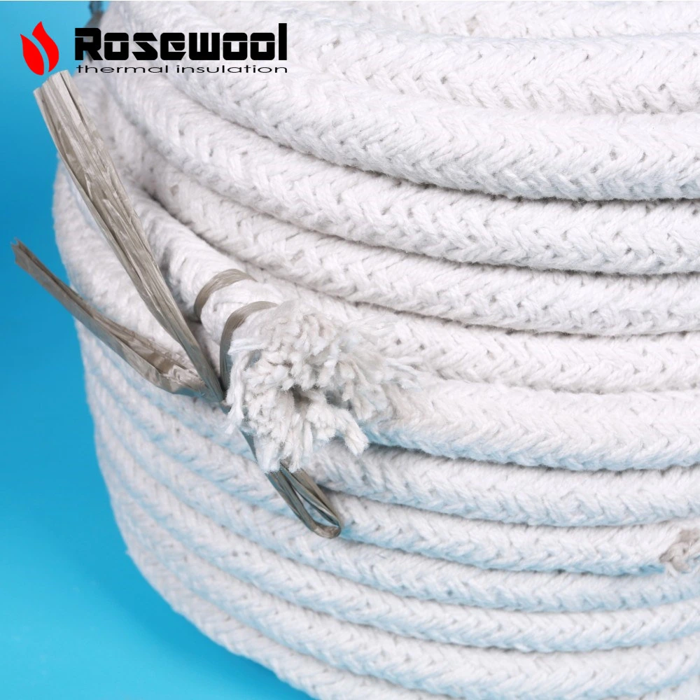 Satisfactory Quality Ceramic Fiber Thermal Insulation Ceramic Fiber Rope with Reasonable Price