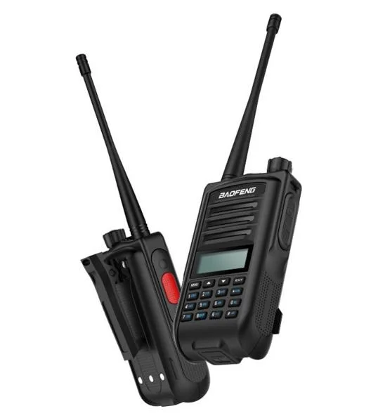 UV Baofeng-7R Walkie Talkie chinesa barata econômica presunto de Banda Dupla Radio