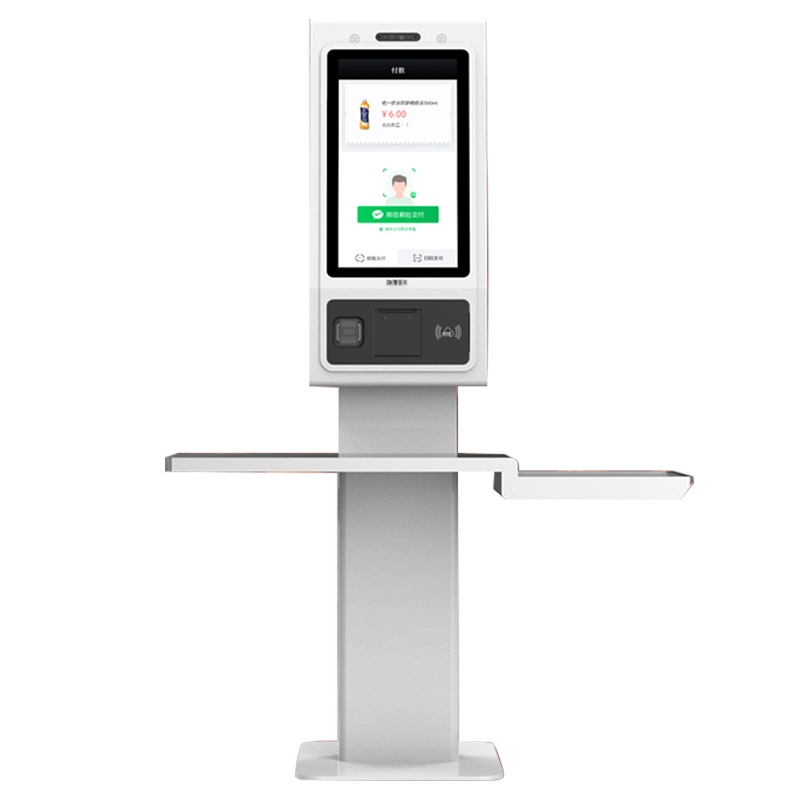 ODM Touchscreen Monitor LCD Vertikaler Bildschirm Kiosk für alle Ein Computer Terminal Digital NFC Reader Cashlesss Zahlungssystem