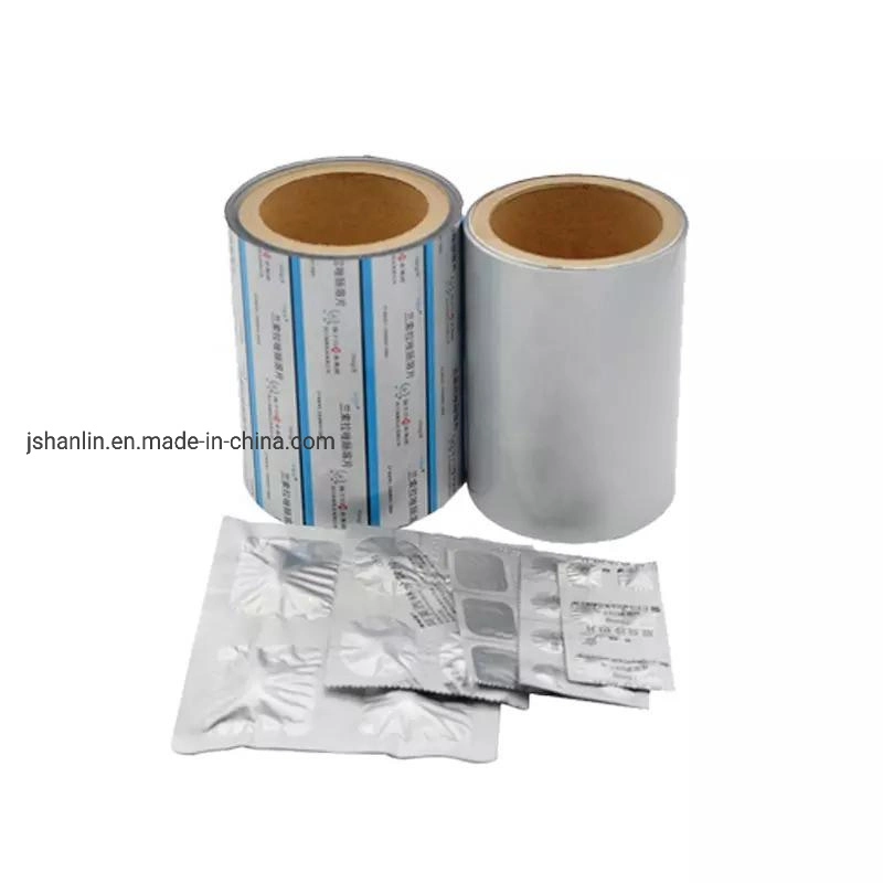 Strip Pack Foil for Tablet Packaging in Pharmaceutical Aluminum Blister Package
