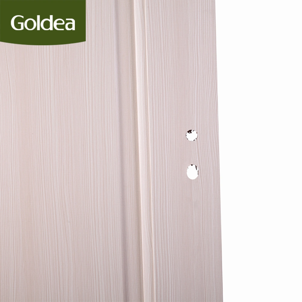 Fire Rated Swing Wooden Interior MDF Solid Wood PVC Bathroom Door Design