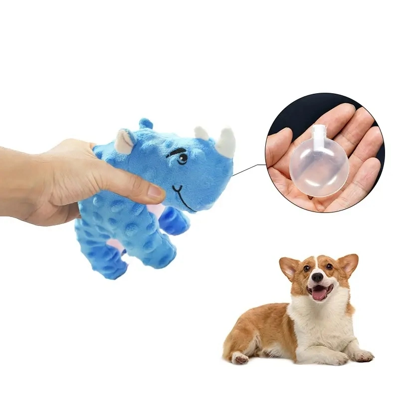 2023 Hot Sale Cartoon Stuffed Squeaking Pet Toy Cute Plush Alligator for Dogs Cat Chew Squeaker Toy