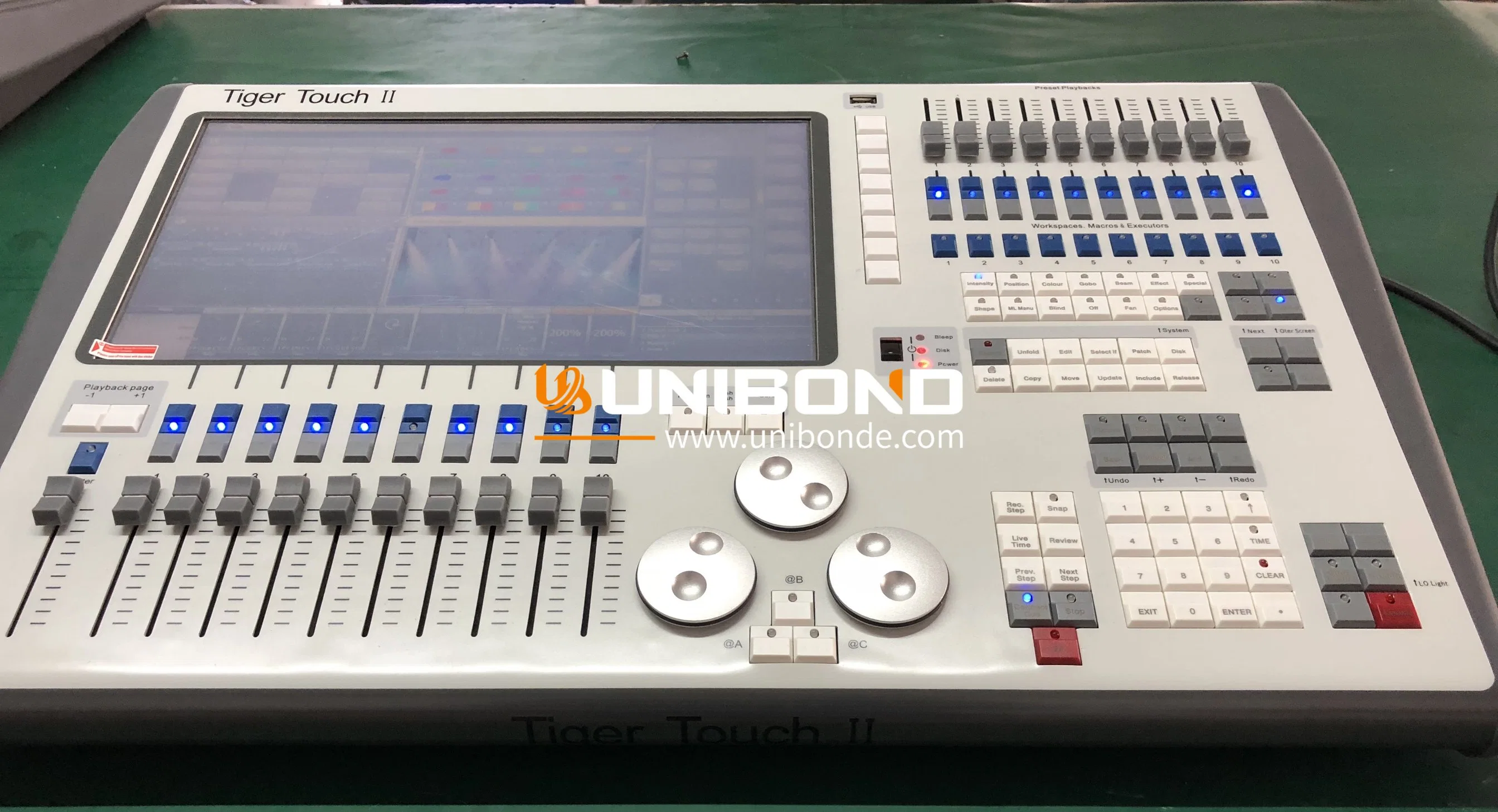 DMX512 контроллер DMX консоли освещения Tiger Touch Console