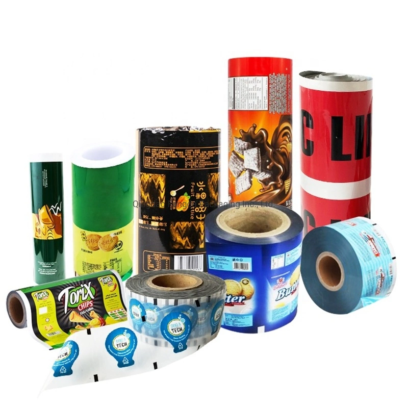 Plastic Roll Stock Nuts Food Candy Chocolate Bar Packaging