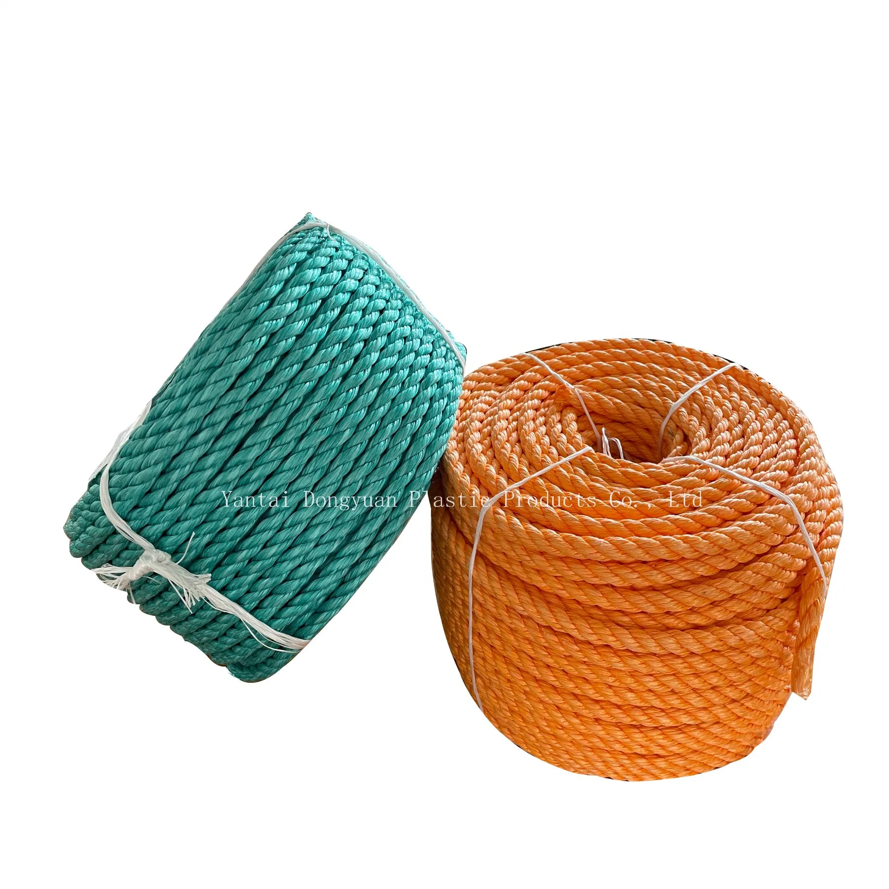 3 Strands Rope Plastic Twisted Fishing Rope PP Packaging Twine Ropes