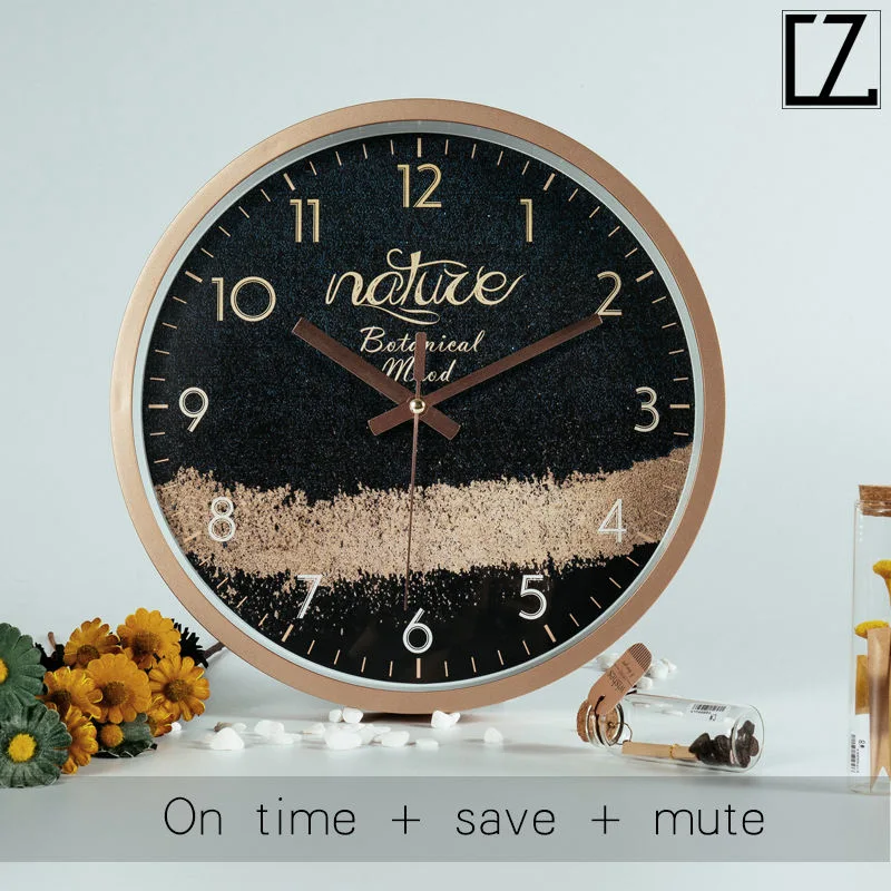 Relógio personalizado de quartzo de plástico para Wall Digital Modern Design Honme Decor Wall Clock