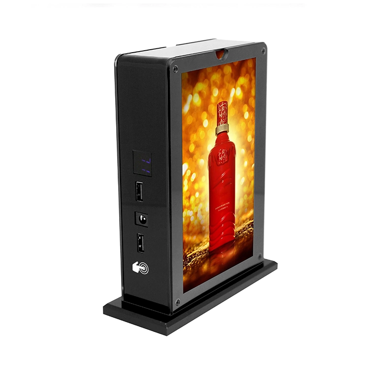 2023 Hot Selling Four USB Acrylic Advertising Display with Menu Power Bank