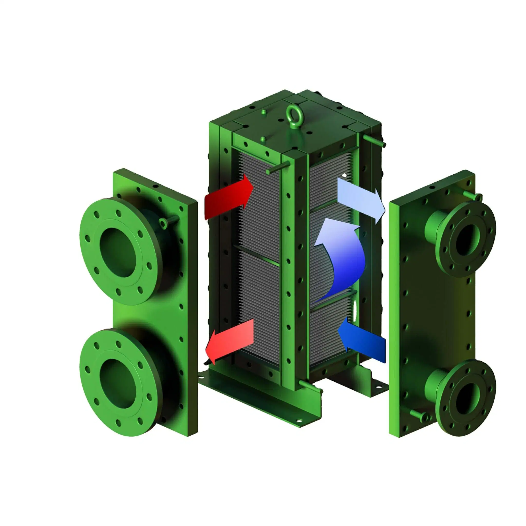 Unique Design All Welded Plate Heat Exchangers of Oil & Gas, Steel and Several Other Industries