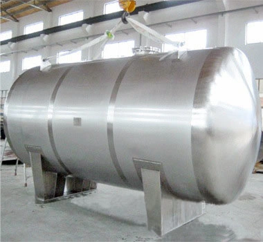 Above Ground Horizontal Fuel Storage Tank for Diesel and Gasoline with Level Gauge