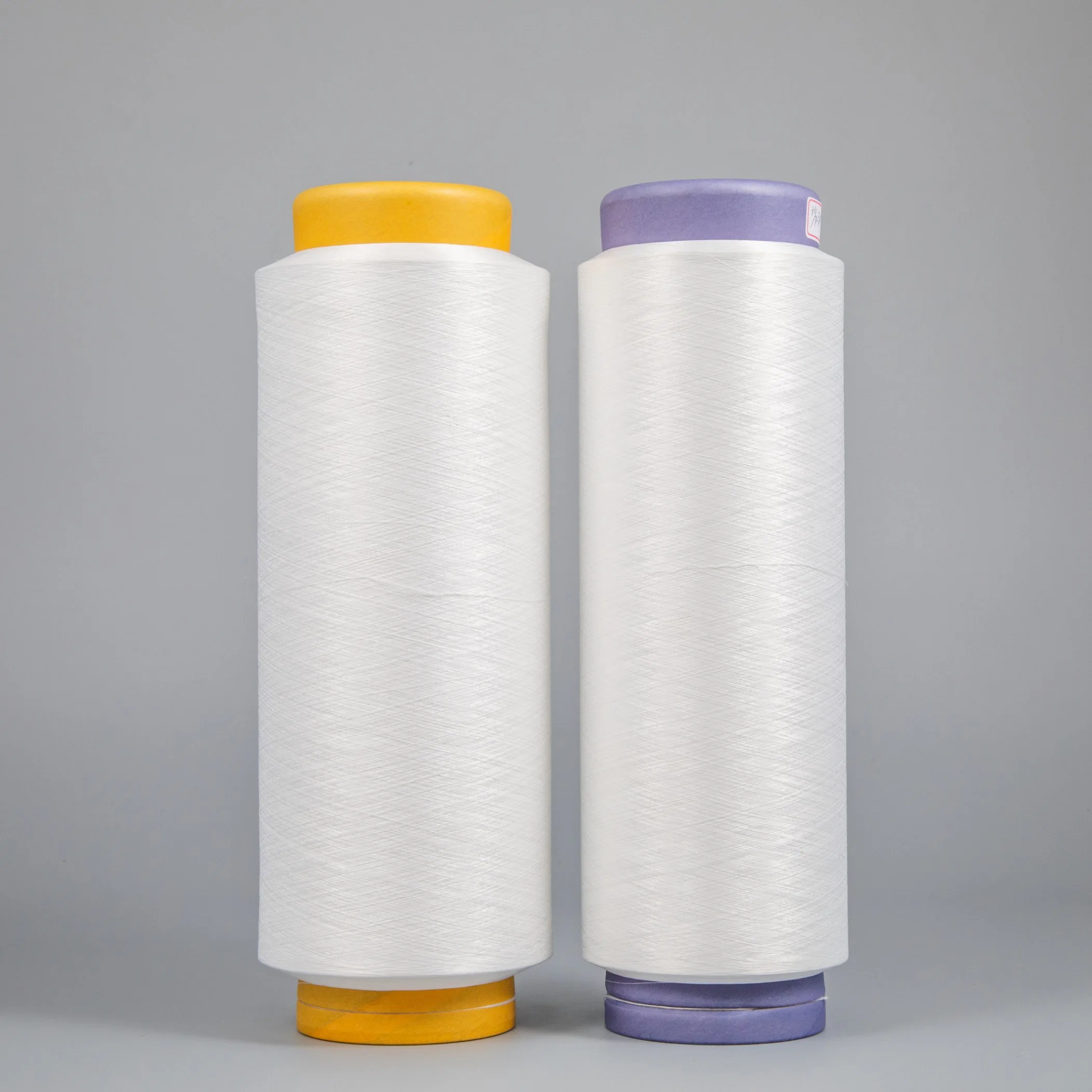 Venta caliente nueva llegada Color personalizado 300d droga teñido DTY 100% polyester Spandex hilo para tejer
