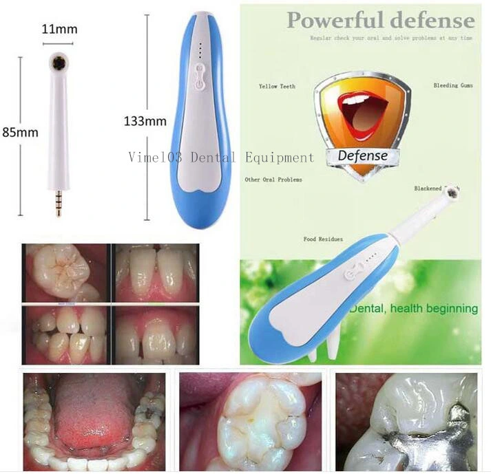 WiFi Dental Intraoral Camera Oral Endoscope Teeth Mirror for Ios Android PC