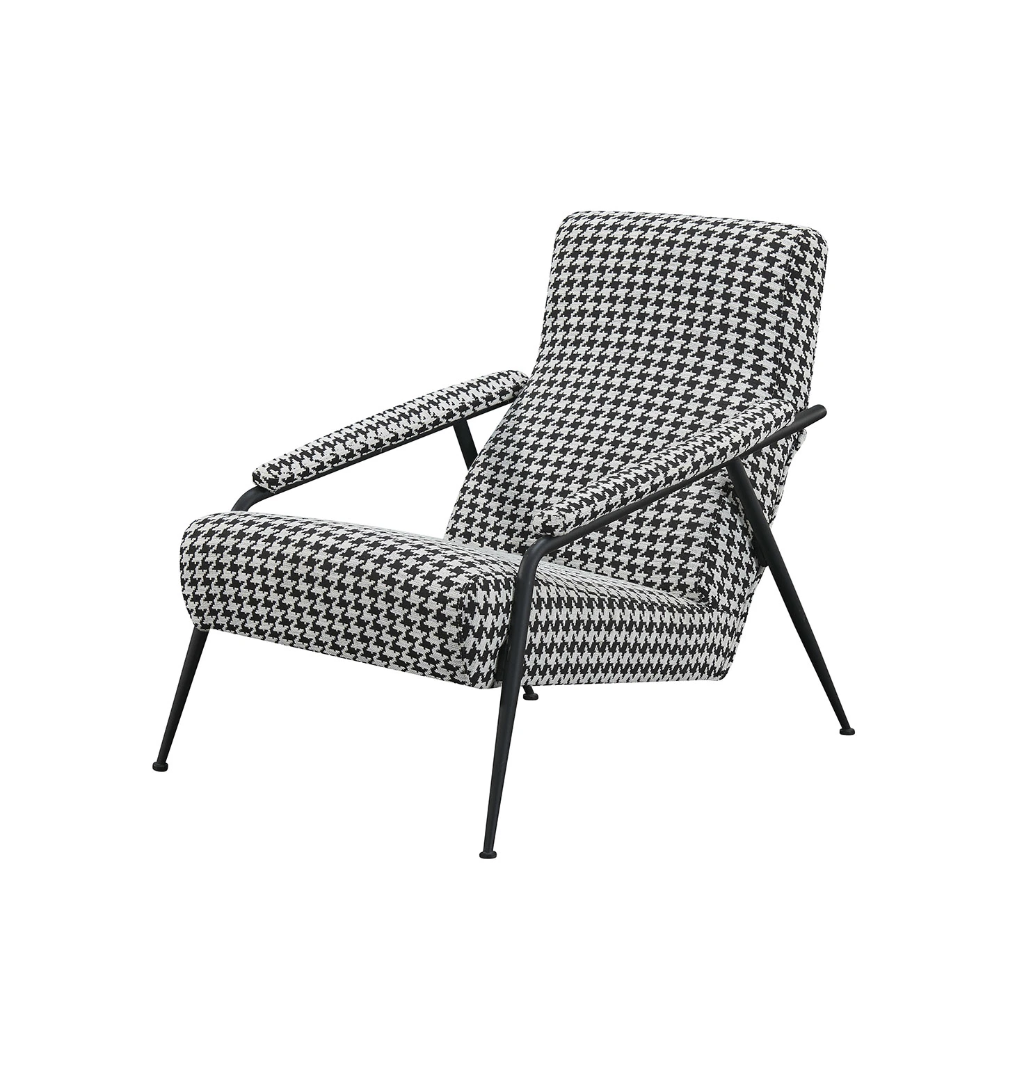 Nouveau design moderne en tissu chaise à bascule salon Loisirs Chaise