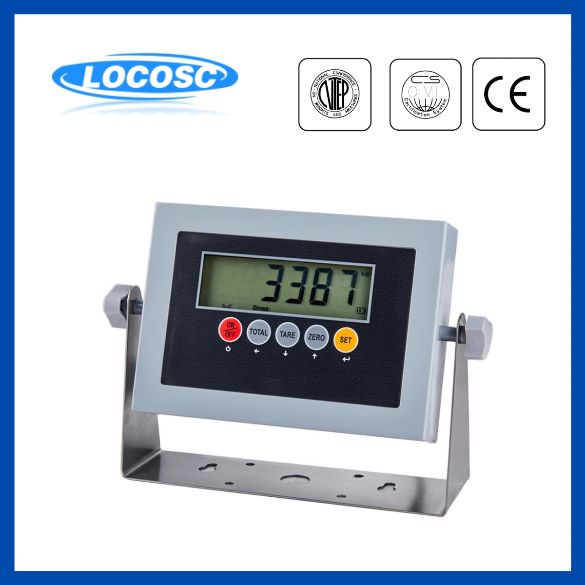 Locosc Lp7512 LED LCD Electronic Weight Scale Indicator Weighing Remote Display