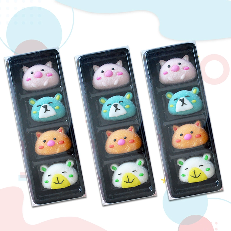 OEM Sweet Mini Cartoon Bear Shape Jelly gelée Candy