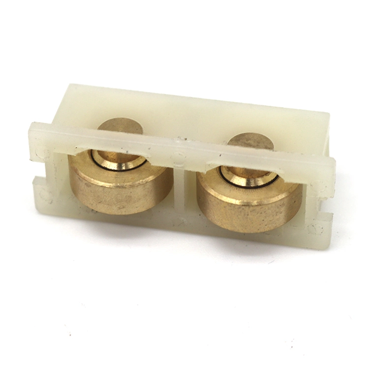 Sliding Brass Roller Nylon Small Roller Wheel