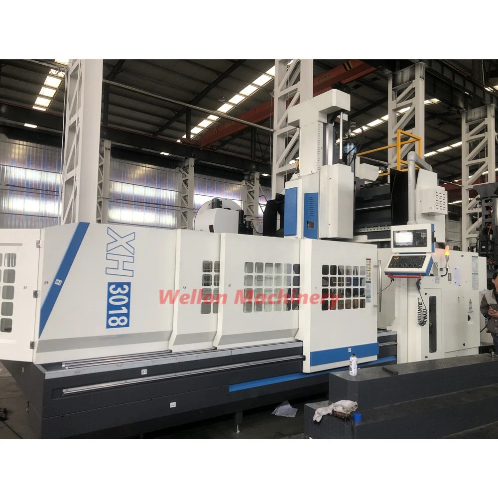 Double Column CNC Machining Center Xh3018 Gantry Type CNC Vertical Milling Machine