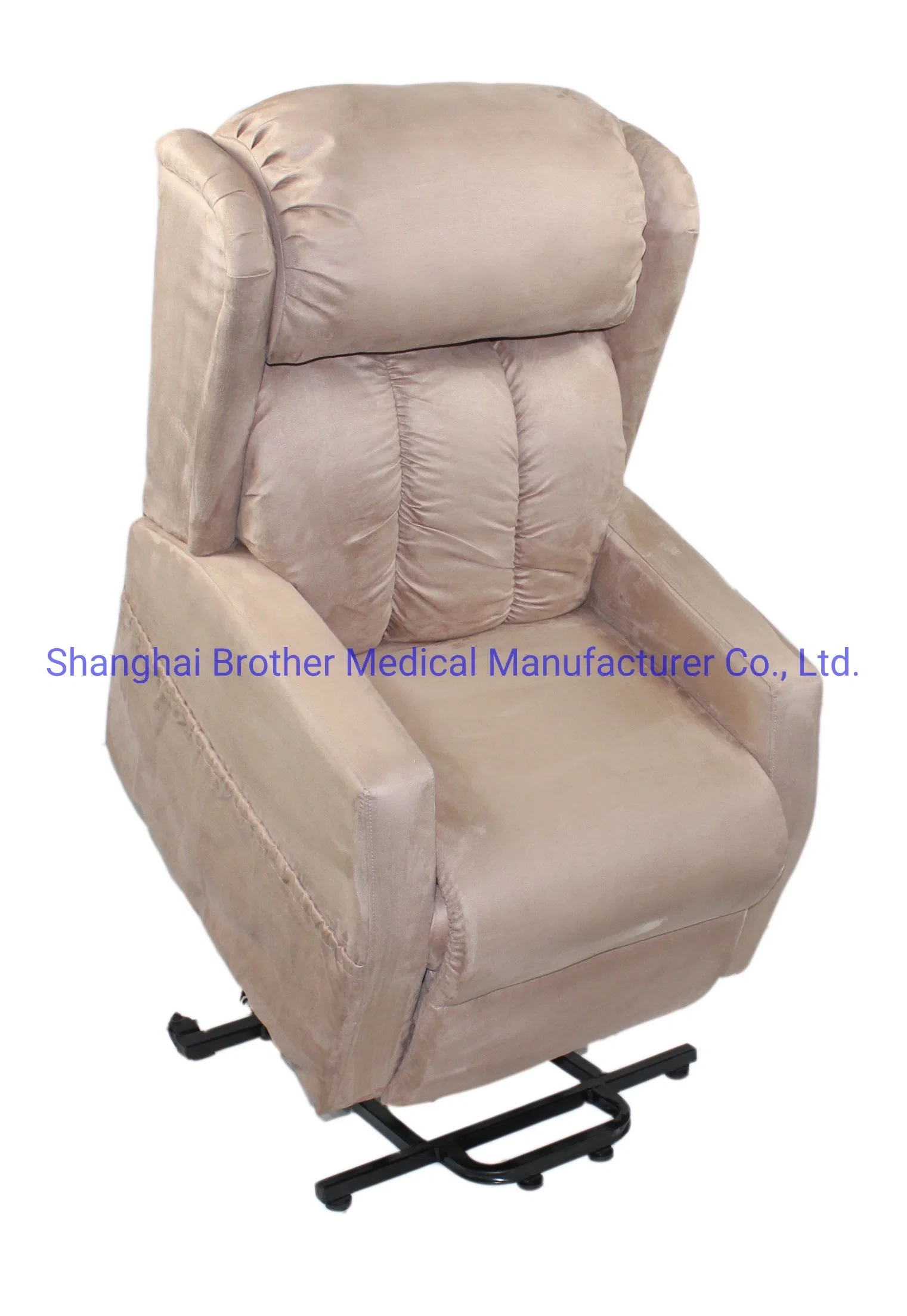 Cadeira reclinável com elevador e função de massagem