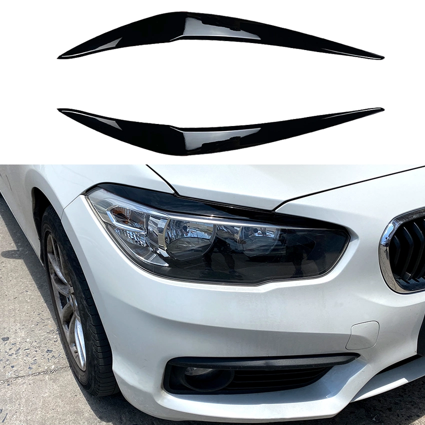 ABS Plastic Headlight Eyebrows for 1 Series F20 Lci 2015-2019