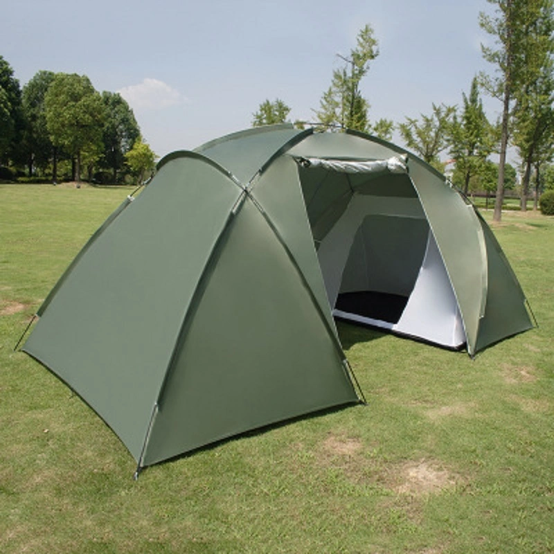 Gran Camping Tent impermeable Doble capa dos Dormitorios Viajes para Fiesta Familiar Pesca de viaje Ci16937