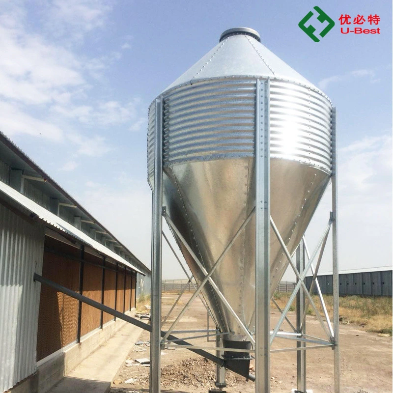 Hot Galvanizing Chicken Coop Equipment of Silo