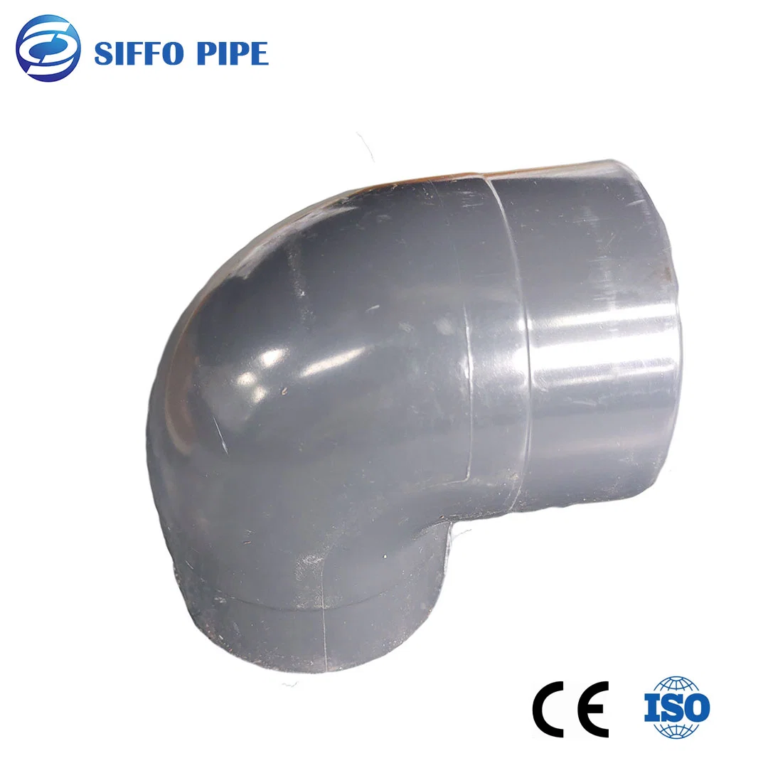 China Wholesale/Supplier brida reductor codo PVC Racor de tubería de agua de abastecimiento de agua para riego de aguas residuales /