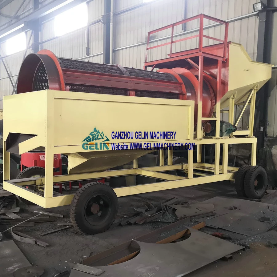 Mobile Gold Diamond Ore Processing Mining Equipment Supplier Price for Small Scale Rock Chrome Wash Alluvial Mine Placer River Tin Sand Mineral Gravity Washing