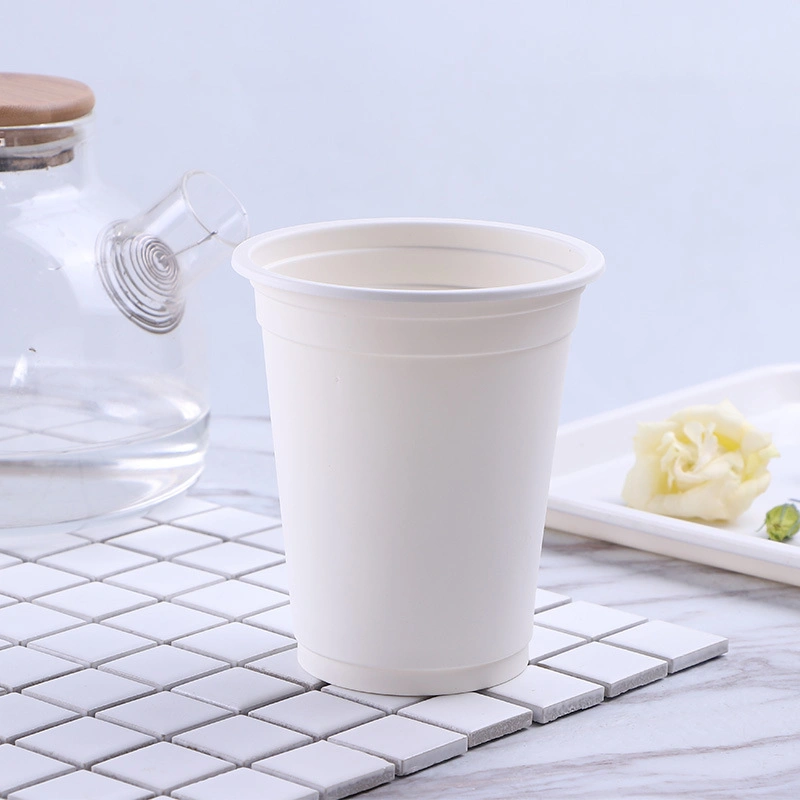 Wholesale/Supplier Biodegradable Cornstarch Tableware Disposable Water Cup