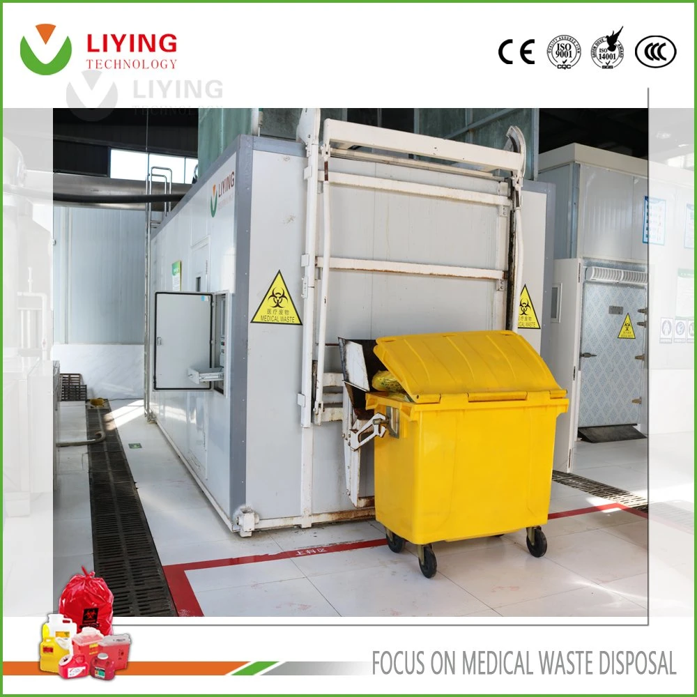 Chinesischer Hersteller von Krankenhaus Healthcare Medical Waste Management mit Mikrowelle Sterilisator