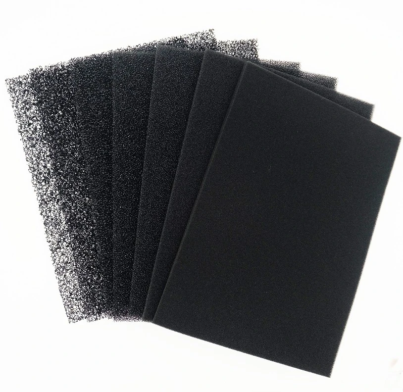 Air Filter Foam Porosity Reticulated Sponge Polyether Filter Foam 10ppi-60ppi