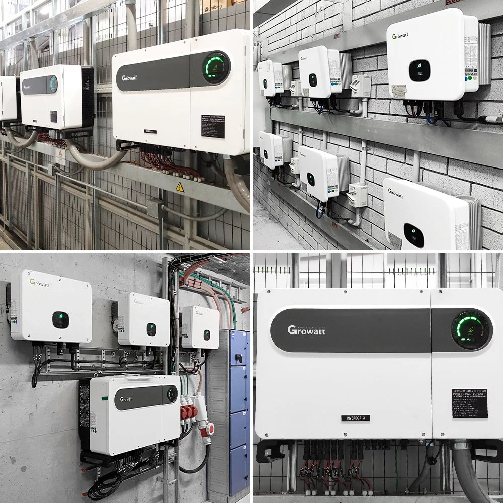 Growatt Renewable Energy 3 Phase 7MPPT Max 80ktl3 LV 80kVA 120kVA MPPT Inverter for Big on Grid Solar System