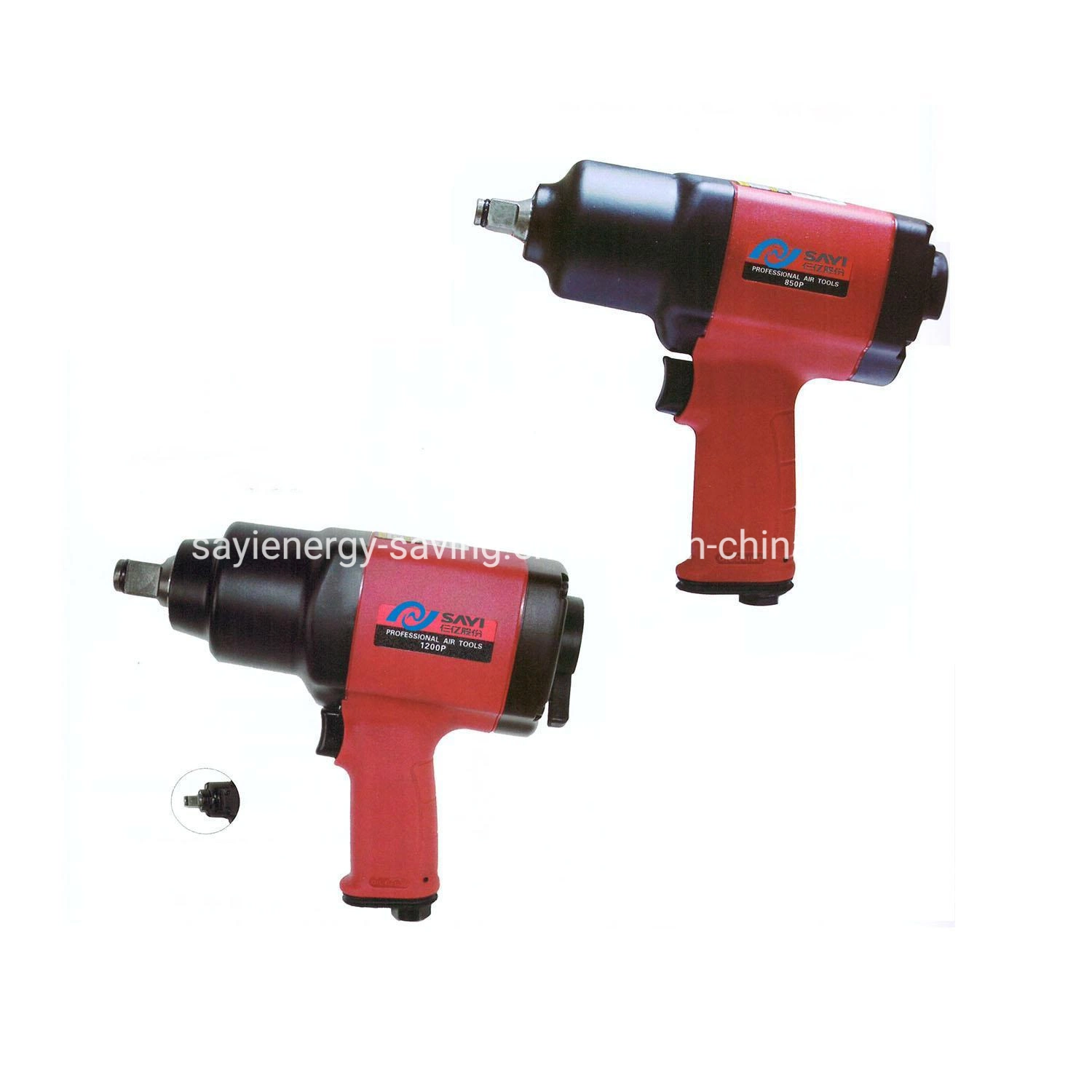 Air Tool Pneumatic Portable Power Handtool Hardware Air Impact Wrench Sy850p 1200p Tools Power Tools Powerful Strength Reliable Durable Pneumatic Tools