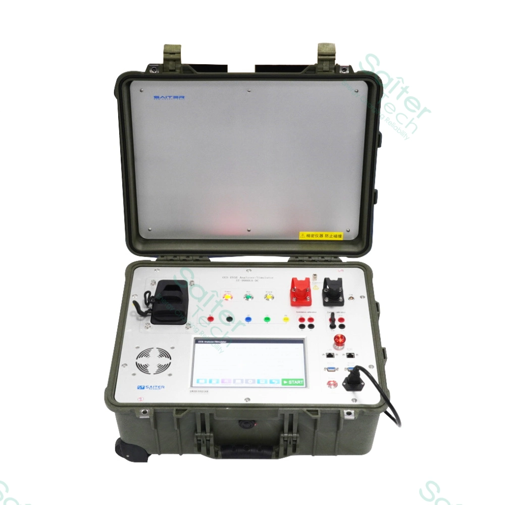 Portable DC EV Charger Tester-Équipement de test/Simulateur/Analyseur avec Standardccs CCS2 CCS1 Chademo Gbt