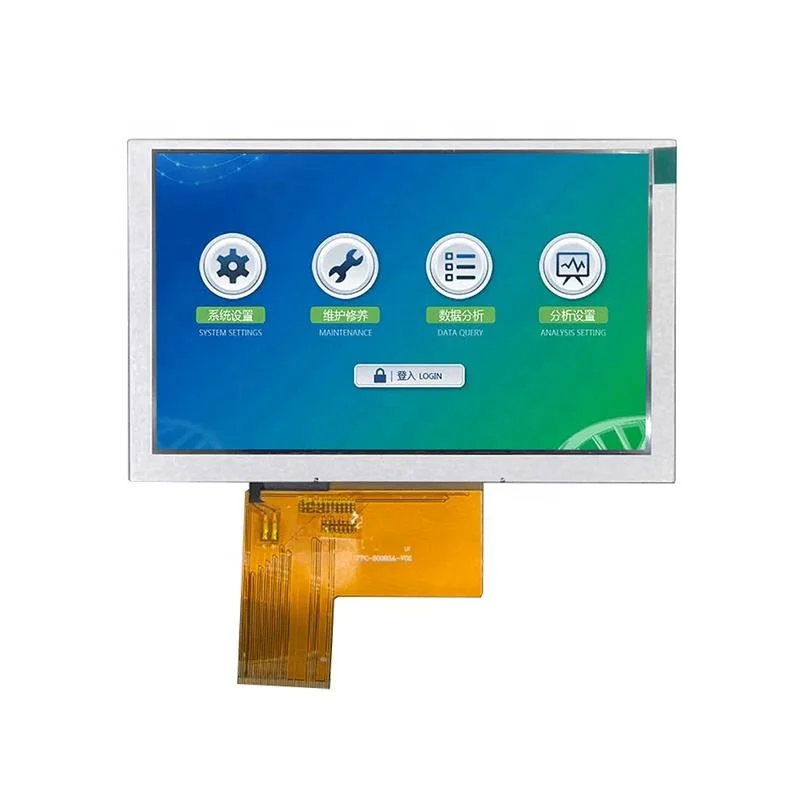 Factory Wholesale TFT Custom 5.0 Inch 800X480 HD Screen IPS RGB Interface St7262 TFT LCD