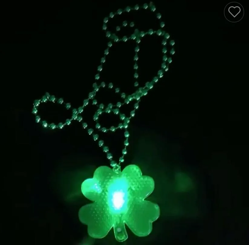 OEM, l'ODM Design lumineux de Mardi Gras Collier pendentif à LED