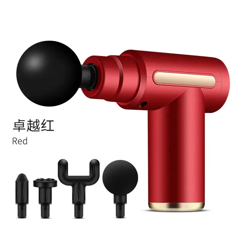 Mini Massage Gun Deep Tissue Percussion Muscle Massager for Pain Relief Fascia Gun Electric Body Massager