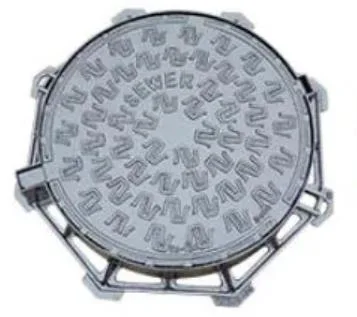 OEM Services Gas Burner Round Casting, Iron Sanitary Sewer Manhole Cover and Frame for Wholesale/Suppliers