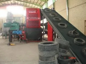 Tire Blocks Recycling Machine /Rubber Powder Production Line