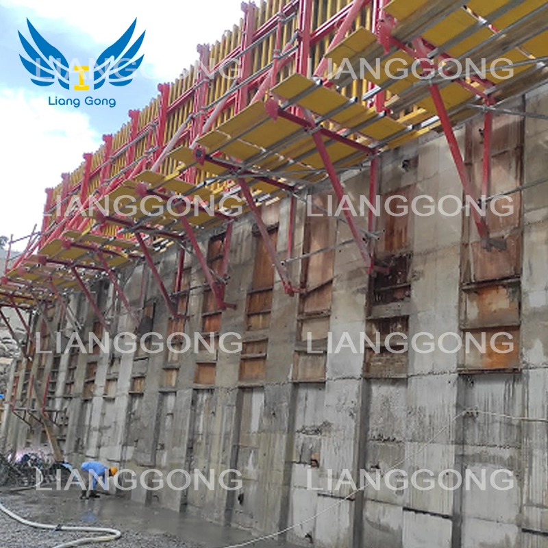 Lianggong Formwork & Scaffolding Manufacture Steel Crane Climbing System for Dam/Wall/Bridge Construction