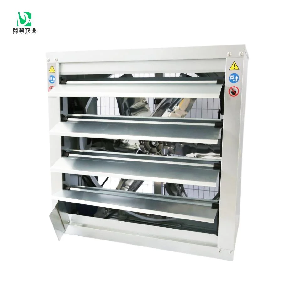 Agricultural Greenhouses Type Livestock Farm Greenhouse Air Cooler Exhaust Fan and Cooling Pad