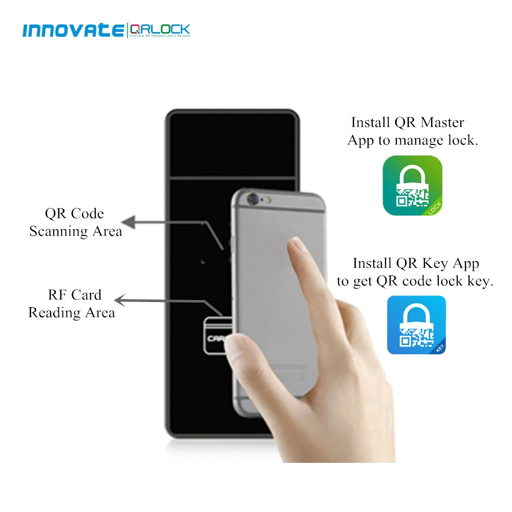 Qr Code Unlocking Access Door Control for Glass Door