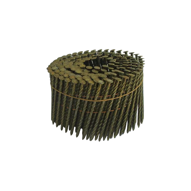 Coil Nails Mechanical Wooden Pallets Furniture Fastening Roll Nails Screw Coil Nails